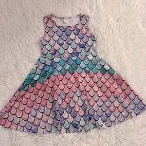 Cute Girl Mermaid-tail Style Dress Size S (6 Years Old)